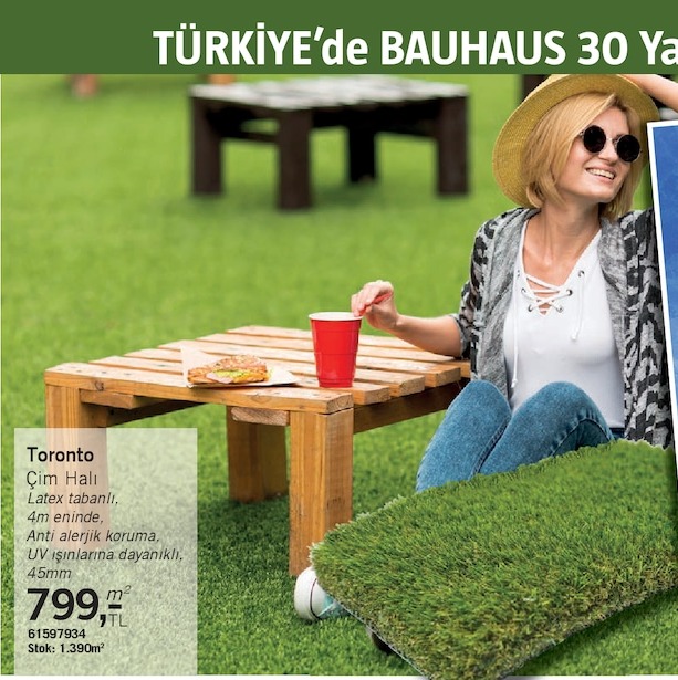 Toronto Çim Halı 1 M²