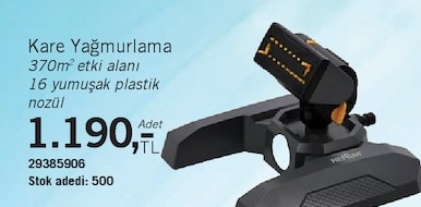 Kare Yağmurlama Sistemi