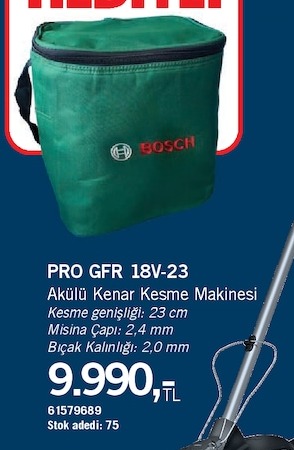 Bosch Pro Gfr 18V-23 Akülü Kenar Kesme Makinesi