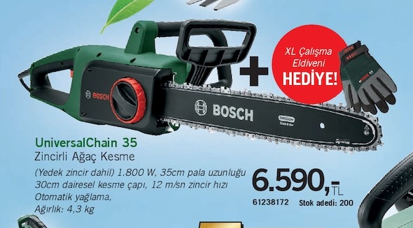 Bosch Universalchain 35 Zincirli Ağaç Kesme