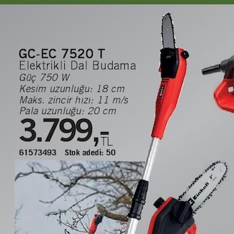 Elektrikli Dal Budama Gc-Ec 7520 T