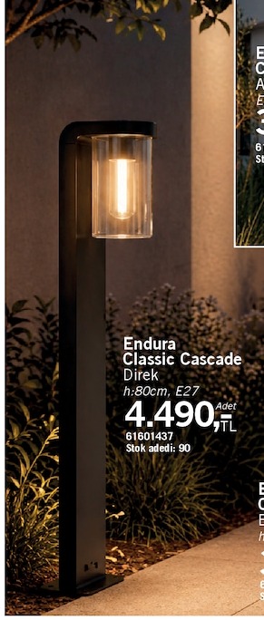 Endura Classic Cascade Direk H:80Cm, E27
