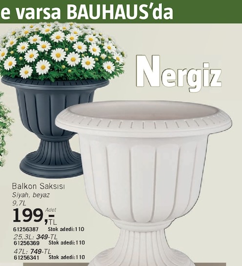Balkon Saksısı 9,7L