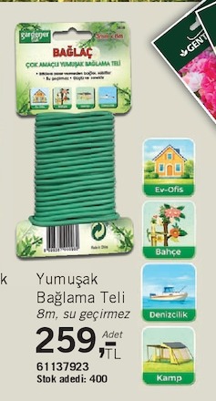 Yumuşak Bağlama Teli 8M