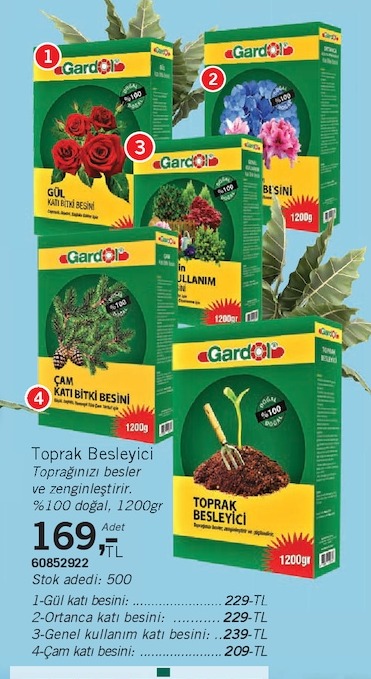 Toprak Besleyici 1200Gr