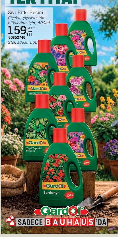 Sıvı Bitki Besini 600Ml