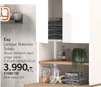 Eva Çamaşır Makinesi Dolabı
