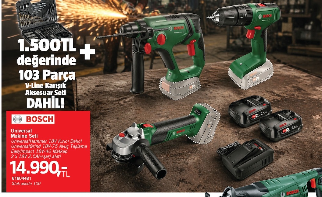 Bosch Universal Makine Seti