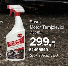 Sonax Susuz Motor Temizleyici 750Ml