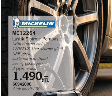 Lastik Şişirme Pompası 120Psi/8,3Bar