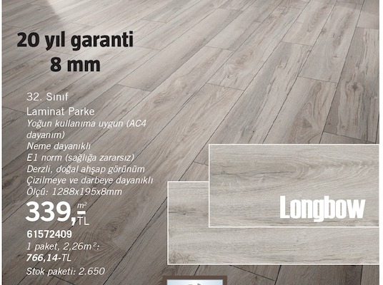 Longbow Laminat Parke 8Mm