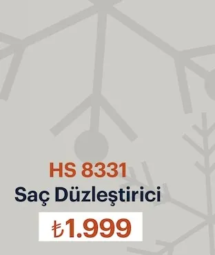 Grundig Hs 8331 Saç Düzleştirici