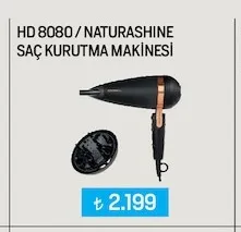Hd 8080 / Naturashine Saç Kurutma Makinesi