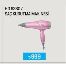 Hd 6280 / Saç Kurutma Makinesi