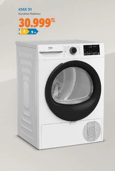 Beko Kmx 91 Kurutma Makinesi 9 Kg
