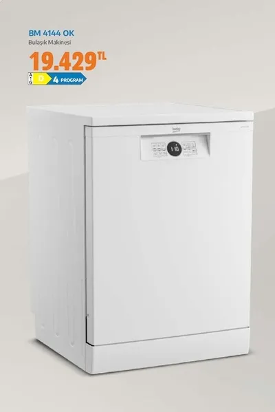 Bm 4144 Ok Bulaşık Makinesi
