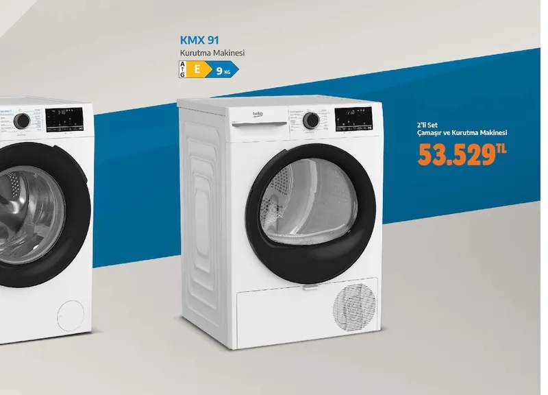 Beko Kmx 91 Kurutma Makinesi 9 Kg