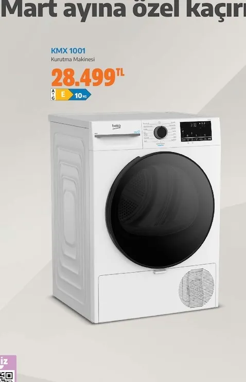Beko Kmx 1001 Kurutma Makinesi
