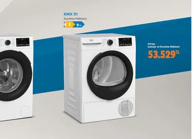 Beko Kmx 91 Kurutma Makinesi 9 Kg
