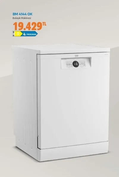 Bm 4144 Ok Bulaşık Makinesi
