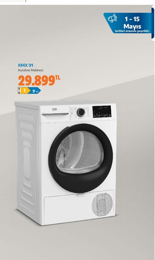 Beko Kmx 91 Kurutma Makinesi