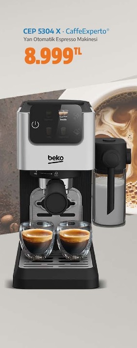 Beko Cep 5304 X Caffeexperto Otomatik Espresso Makinesi
