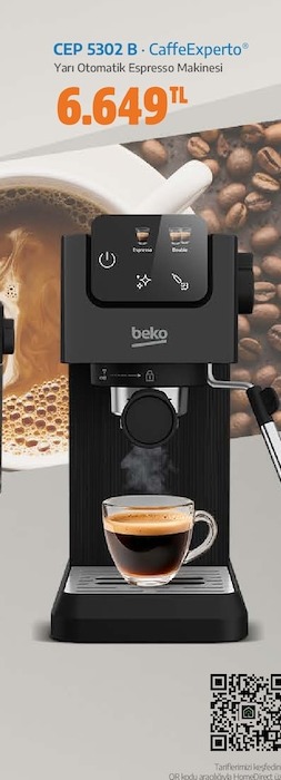 Beko Cep 5302 B Caffeexperto Otomatik Espresso Makinesi