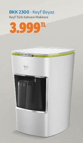 Bkk 2300 Keyf Beyaz Keyf Türk Kahvesi Makinesi