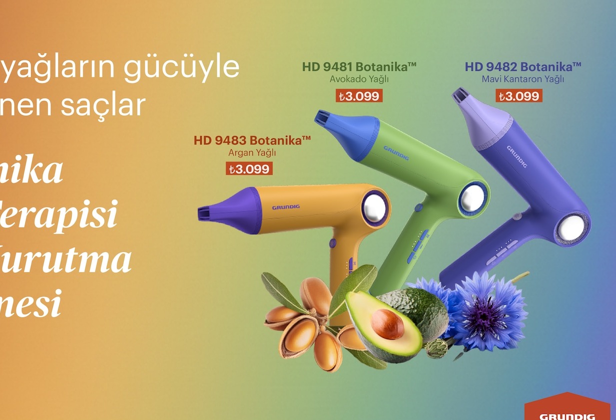 Grundig Hd 9483 Botanika Argan Yağlı Saç Kurutma Makinesi