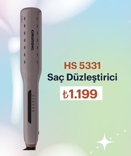 Grundig Hs 5331 Saç Düzleştirici