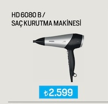 Hd 6080 B / Saç Kurutma Makinesi