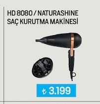 Hd 8080 / Naturashine Saç Kurutma Makinesi