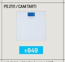 Ps 2111 / Cam Tartı