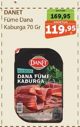 Danet Füme Dana Kaburga 70 Gr