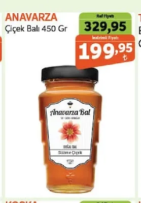 Anavarza Çiçek Balı 450 Gr