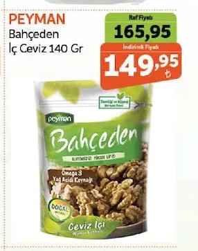 Peyman Bahçeden İç Ceviz 140 Gr