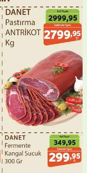 Danet Pastırma Antrikot Kg