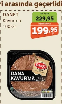 Danet Kavurma 100 Gr