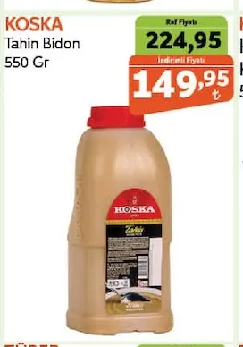 Koska Tahin Bidon 550 Gr