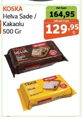 Koska Helva Sade / Kakaolu 500 Gr