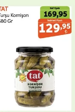 Tat Turşu Kornişon 680 Gr