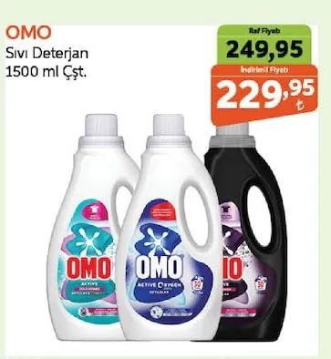 Omo Sıvı Deterjan 1500 Ml Çşt.