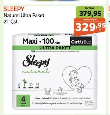 Sleepy Naturel Ultra Paket 2'Li Çşt.