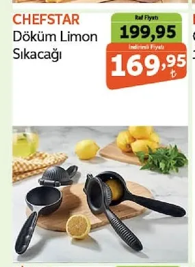 Chefstar Döküm Limon Sıkacağı