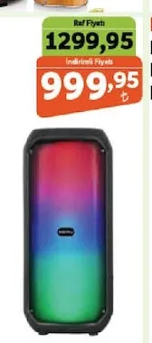 Hepu Taşınabilir Ext. Bass Şarjlı Rgb Bluetooth Hoparlör