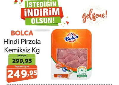 Bolca Hindi Pirzola Kemiksiz Kg