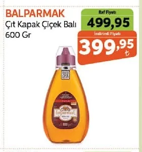 Balparmak Çıt Kapak Çiçek Balı 600 Gr