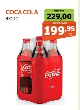 Coca Cola 4X1 Lt