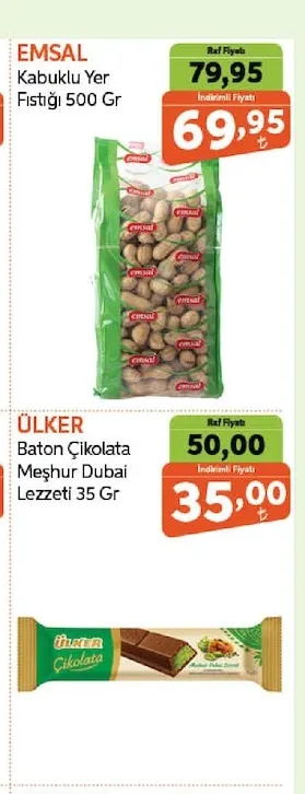 Emsal Kabuklu Yer Fıstığı 500 Gr