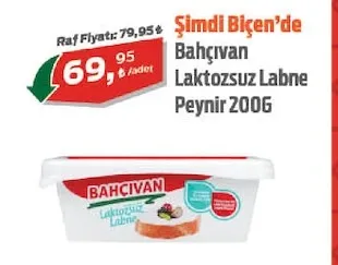 Bahçıvan Laktozsuz Labne Peynir 200G